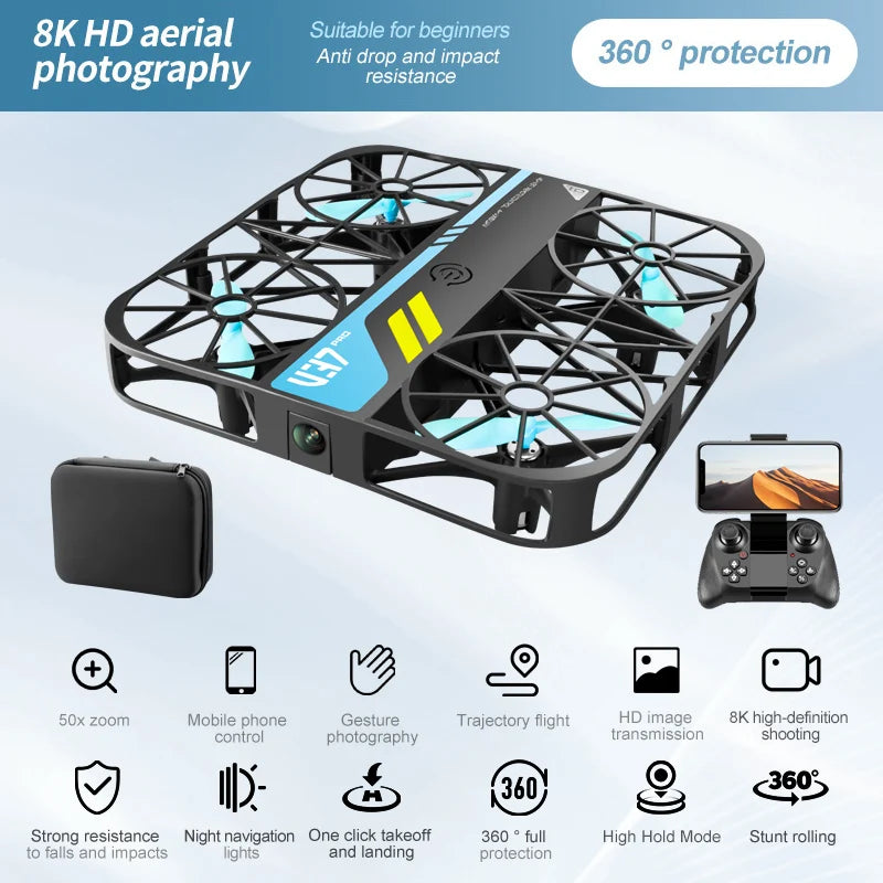 4DRC V37 Mini Drone 8k