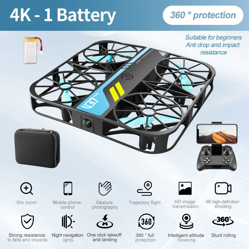 4DRC V37 Mini Drone 8k